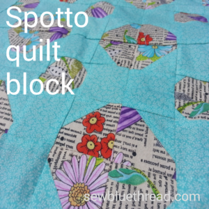 Spotto quilt block